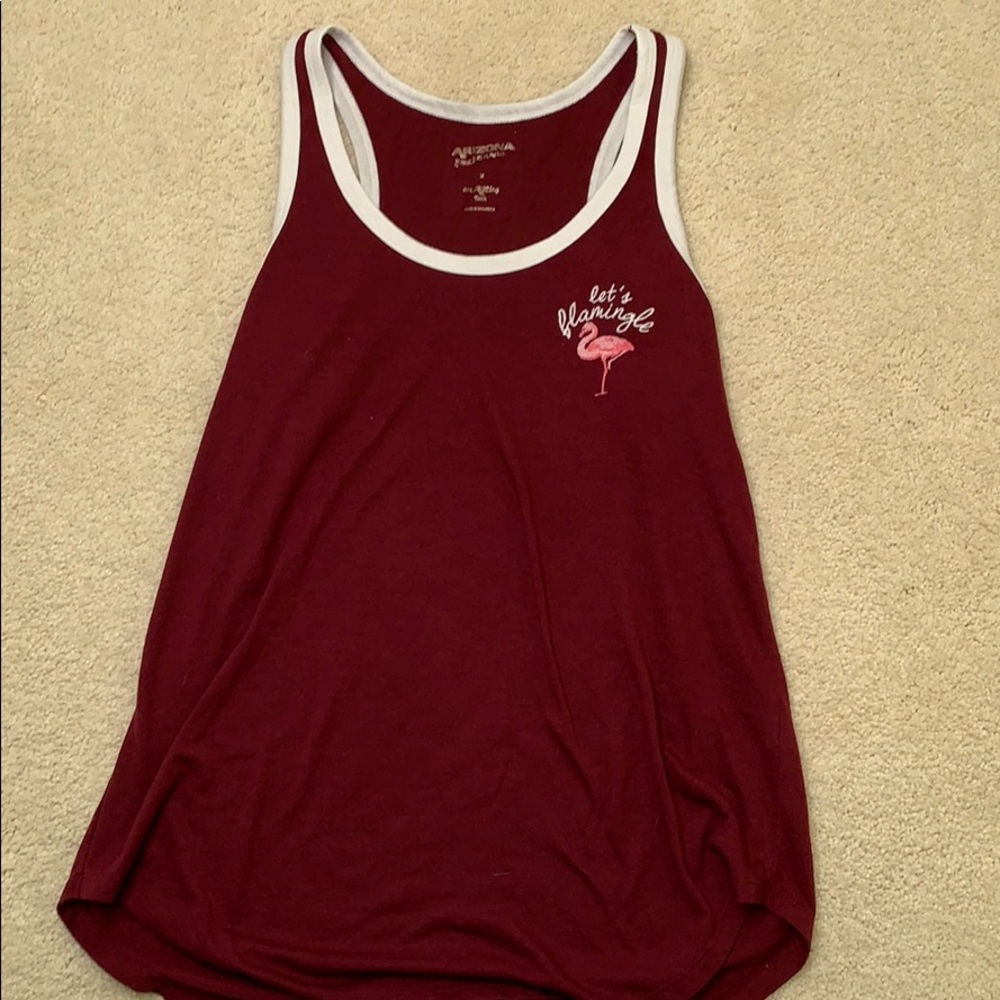 Maroon Tank Top